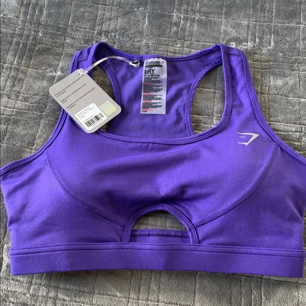 Gymshark Purple Bra